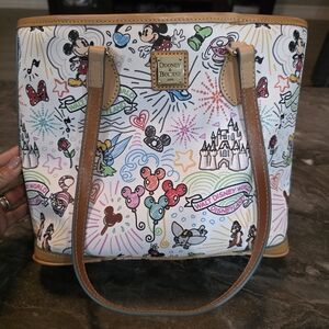 Dooney & Bourke Disney White Tote Bag
